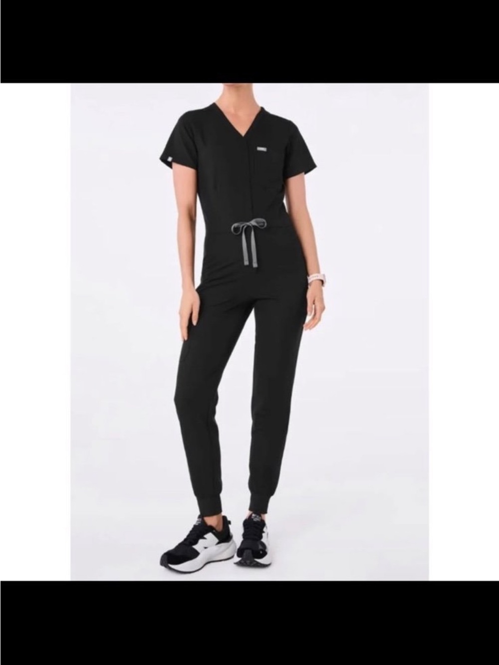 FIGS NWT Black Catarina jumpsuit